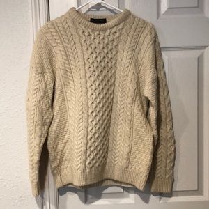 Authentic Aran Irish Wool Sweater